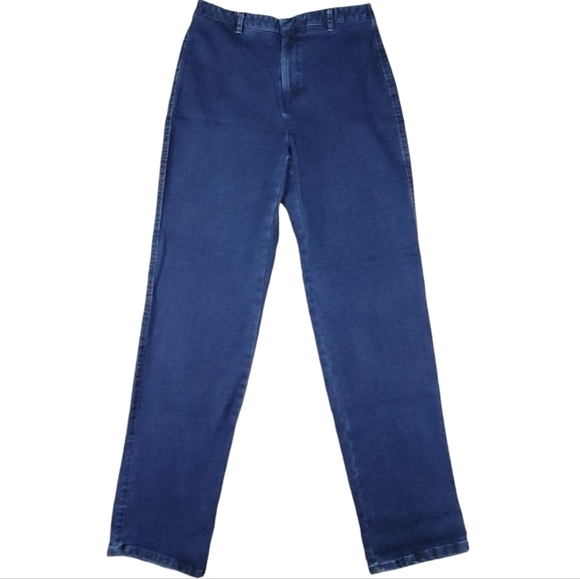 DOCKERS Womens Denim Clean Front Favorite Fit Size 6 - Picture 1 of 10